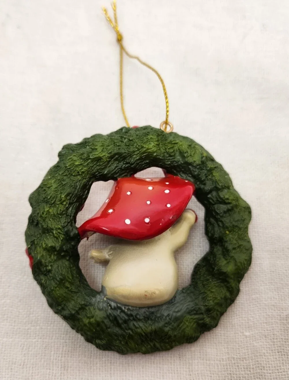 kurt adler Merry Little mushroom Christmas Ornament